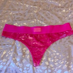 Pink Victoria Secret Pink thong